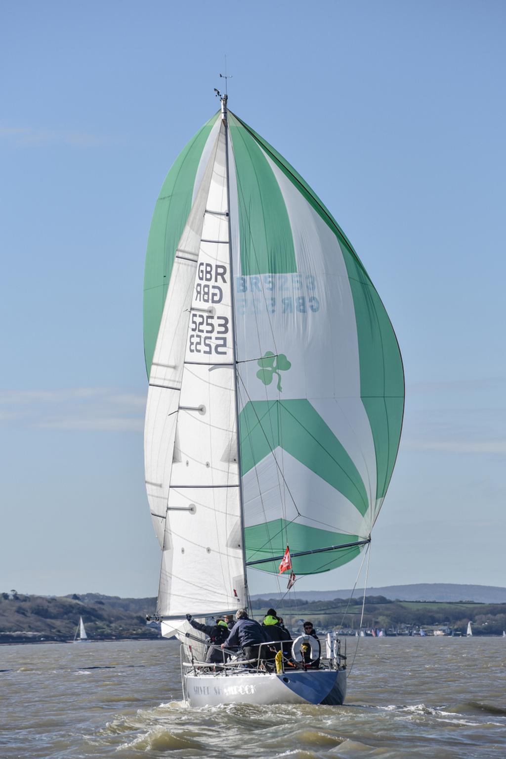 IRC$ Beautifully restored Silver Shamrock - Helly Hansen Warsash Spring Series © Andrew Adams